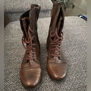 Steve Madden Troopa Brown Boots 7.5